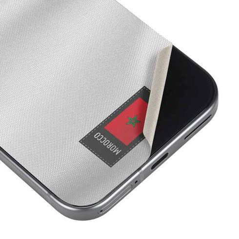 Morocco Soccer Flag Google Pixel 9a Skin